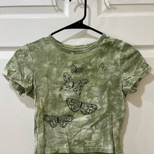 Short Sleeve Crop Top